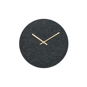 Hemverk Vgur 28 cm - Felt Dark Grey/Kobberfarvet Viser 