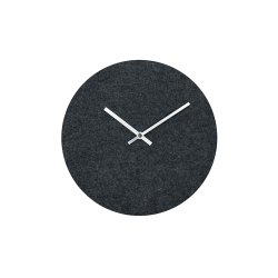 Hemverk Vgur 28 cm - Felt Dark Grey/Slvfarvet Viser 