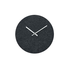 Hemverk Vgur 28 cm - Felt Dark Grey/Slvfarvet Viser 