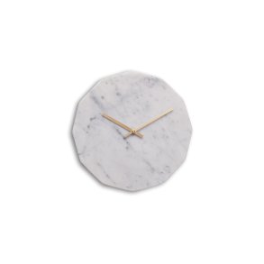 Hemverk Vgur 28 cm - Marble Bianco/Kobberfarvet Viser