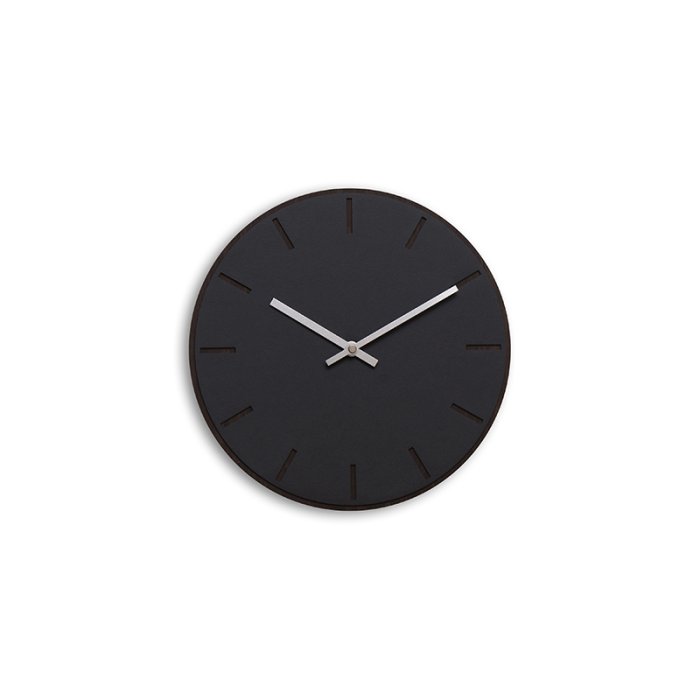 Hemverk Vgur 28 cm - Nero Mrk Eg/Slvfarvet Viser