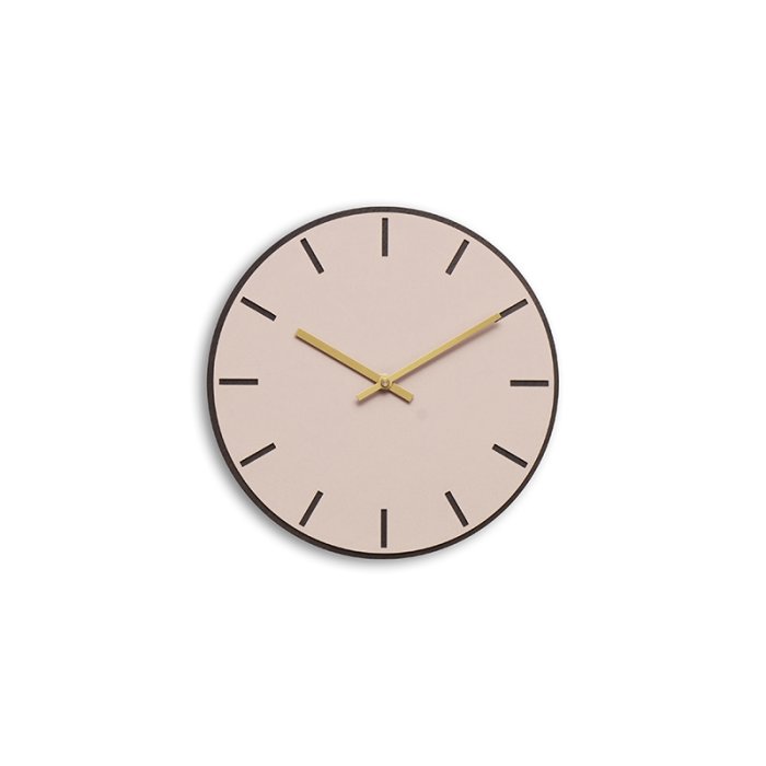 Hemverk Vgur 28 cm - Powder Mrk Eg/Guldfarvet Viser