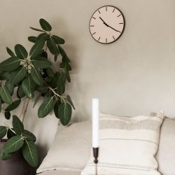 Hemverk Vgur 28 cm - Powder Mrk Eg/Sort Viser