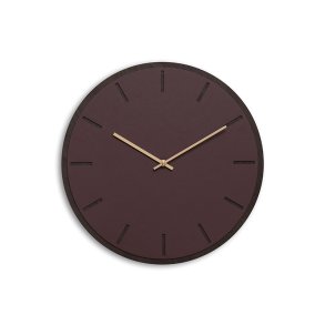 Hemverk Vgur 38 cm - Burgundy Mrk Eg/Kobberfarvet Viser