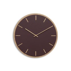 Hemverk Vgur 38 cm - Burgundy Eg/Kobberfarvet Viser