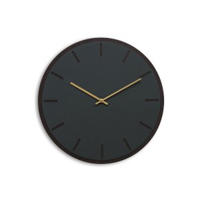 Hemverk Vgur 38 cm - Conifer Mrk Eg/Guldfarvet Viser