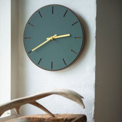 Hemverk Vgur 38 cm - Conifer Mrk Eg/Kobberfarvet Viser