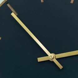 Hemverk Vgur 38 cm - Nero Eg/Guld Viser