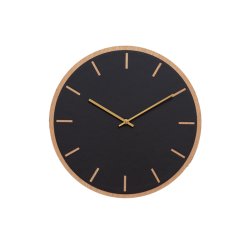 Hemverk Vgur 38 cm - Nero Eg/Guld Viser