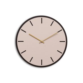 Hemverk Vgur 38 cm - Powder Mrk Eg/Guldfarvet Viser