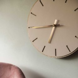 Hemverk Vgur 38 cm - Powder Eg/Kobberfarvet Viser