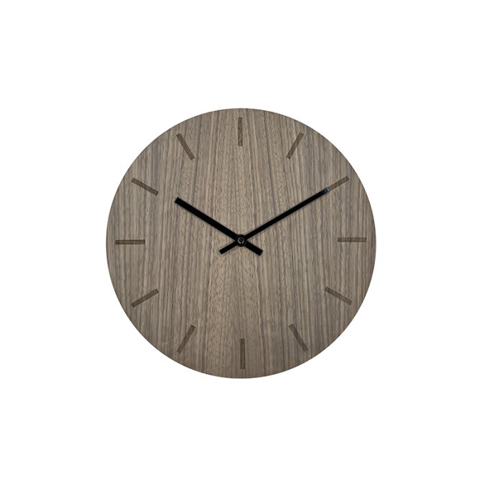 Hemverk Vgur 38 cm - Valnd/Sort Viser