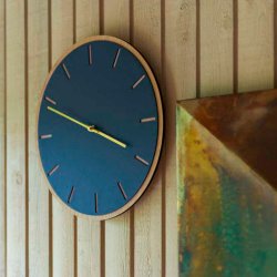 Hemverk Vgur 28 cm - Smokey Blue Eg/Guld Farvet Viser