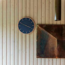 Hemverk Vgur 28 cm - Smokey Blue Eg/Guld Farvet Viser