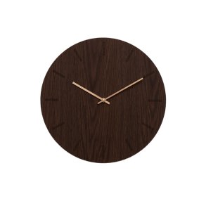 Hemverk Vgur 28 cm - Mrk Eg/Kobberfarvet Viser