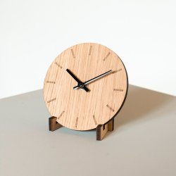 Hemverk Vg- &amp; Bordur 12 cm - Lys Eg/Sort Viser