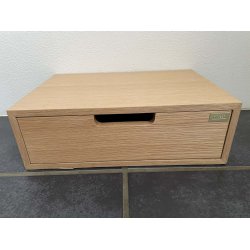 Hide Opbevaringskasse m. Skuffe - Eg - 2-SORTERING