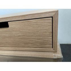 Hide Opbevaringskasse m. Skuffe - Eg - 2-SORTERING