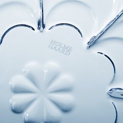 Holmegaard Lily Fyrfadsstage Blue Iris