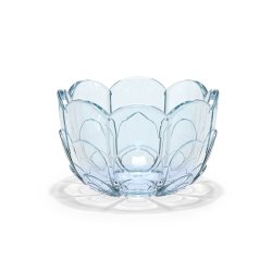 Holmegaard Lily Fyrfadsstage Blue Iris