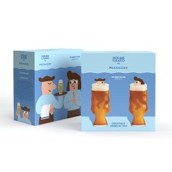 Holmegaard x Mikkeller IPA lglas 50 cl Klar 2 stk.