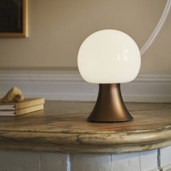 Holmegaard Noor LED Lampe H24 cm Brun
