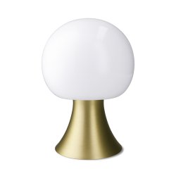 Holmegaard Noor LED Lampe H24 cm Messingfarvet