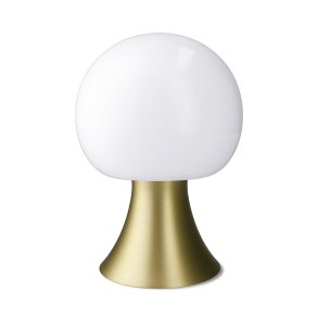 Holmegaard Noor LED Lampe H24 cm Messingfarvet