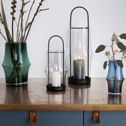 Holmegaard Arc Lanterne H25,5 cm - Klar