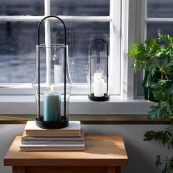 Holmegaard Arc Lanterne H25,5 cm - Klar