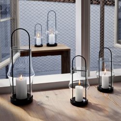 Holmegaard Arc Lanterne H39 cm - Klar