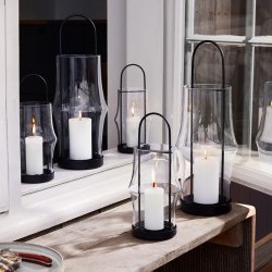 Holmegaard Arc Lanterne H39 cm - Klar