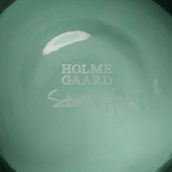 Holmegaard Arc Vase H21 cm - Mrk Grn 