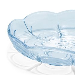 Holmegaard Lily Desserttallerken 16 2 stk. - Blue Iris