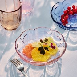 Holmegaard Lily Desserttallerken 16 2 stk. - Cherry Blossom