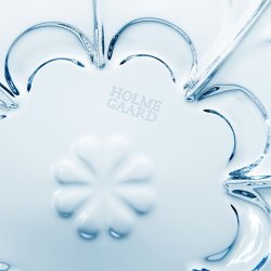 Holmegaard Lily Skl 13 cm 2 stk. - Blue Iris