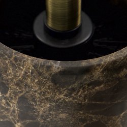 House Doctor Able Toiletb�rste Brun Marmor