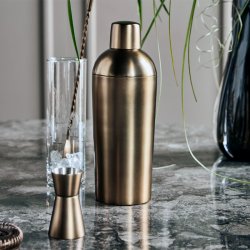 House Doctor Baar Shaker Antik Messingfinish