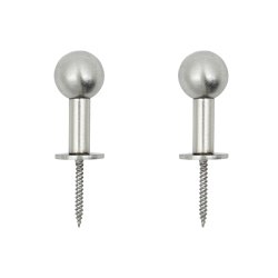 House Doctor Ball Kroge 2 stk. S�lvfinish Small