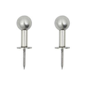 House Doctor Ball Kroge 2 stk. S�lvfinish Small