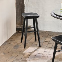 House Doctor Bar Skammel Sort Hj