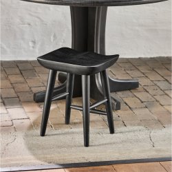 House Doctor Bar Skammel Sort Lav