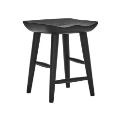 House Doctor Bar Skammel Sort Lav