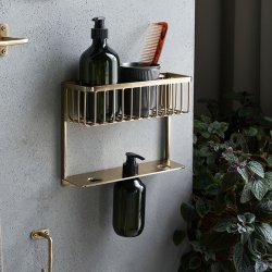 House Doctor Bath Hylde - Messing farve