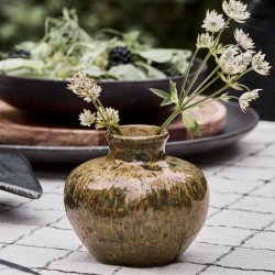 House Doctor Bodi Vase Brun