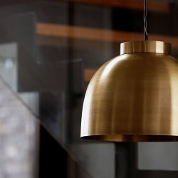 House Doctor Bowl Lampe - Mellem