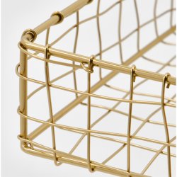 House Doctor Bring Servietkurv Gylden Finish