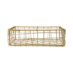 House Doctor Bring Servietkurv Gylden Finish