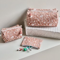 House Doctor Care Toilettaske 3 stk. Terracotta