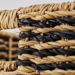 House Doctor Cesto Vasket�jskurv 2 stk. Natur/Sort